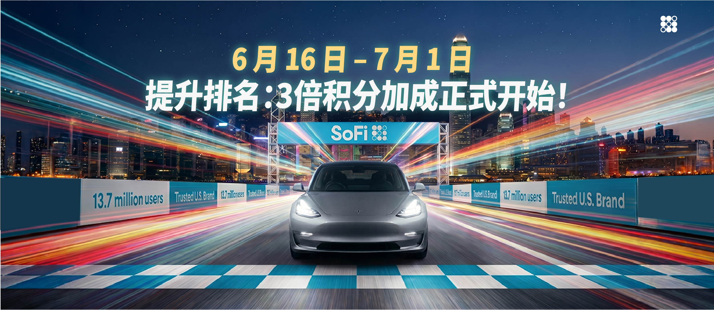 提升排名：3倍积分加成正式开始！🏎️💨